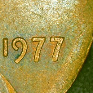 1977-Lincoln-With-Smooth-Edges-On-Obverse,-PMD?